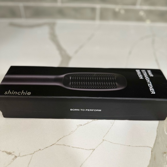 SHINCHIE Oar One Step Hair Straightening Brush. Color Black. BRAND NEW. - Picture 2 of 8